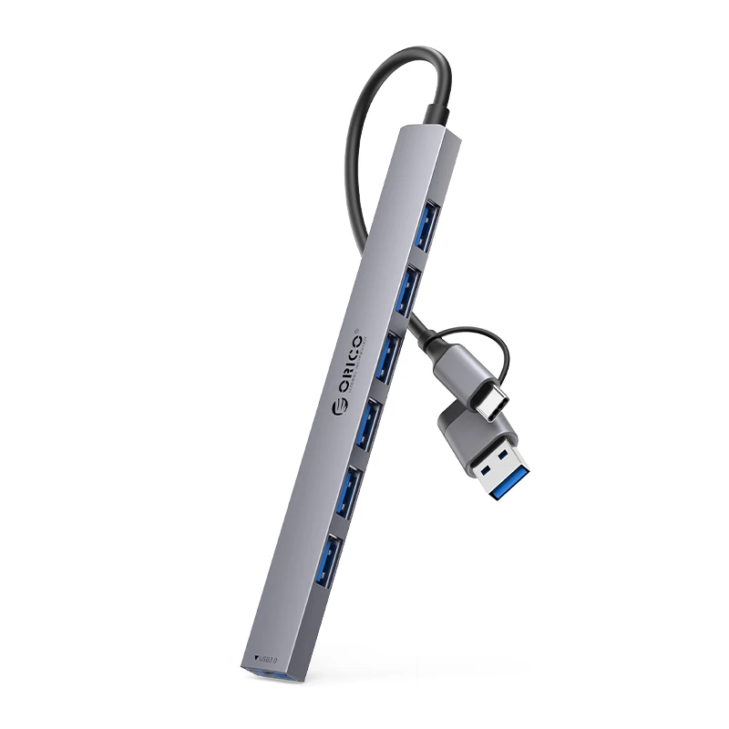 هاب 7 پورت TYPE-C+USB3.0 اوریکو مدل YSA2-U3