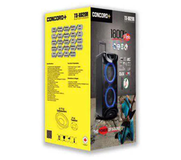 اسپیکر پرتابل چمدانی کنکورد مدل TS-X628R