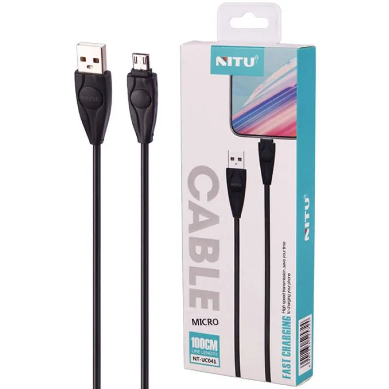 کابل تبدیل USB به MicroUSB نیتو مدل NT-UC041 طول 1 متر