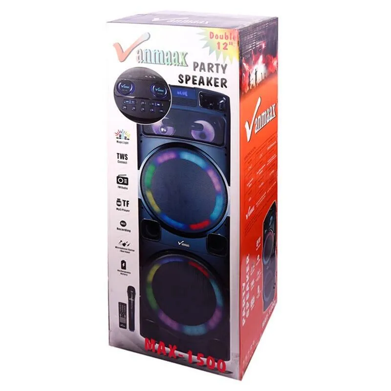 اسپیکر بلوتوثی قابل حمل وانمکس مدل Max-1500