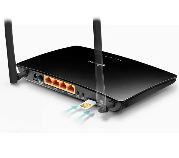 مودم روتر 4G LTE بی سیم N300 تی پی-لینک مدل TL-MR6400