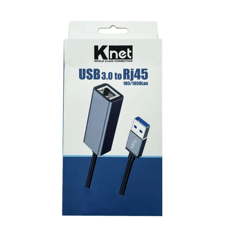 تبدیل USB3.0 به LAN کی نت مدل K-COAM30LAN هزار