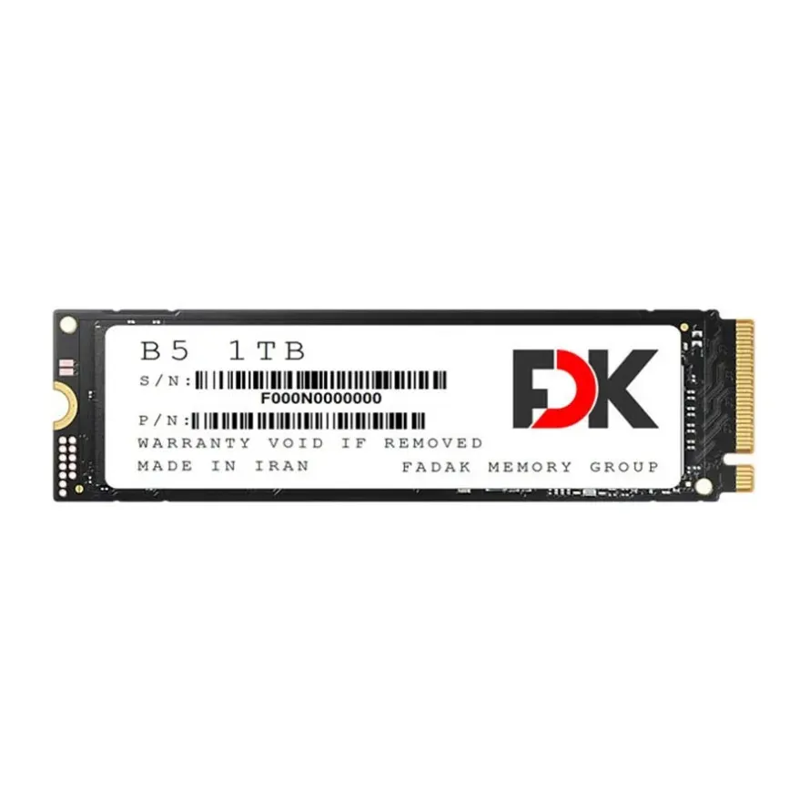 اس اس دی اینترنال فدک مدل B5 SEREIS M.2 NVMe ظرفیت 1 ترابایت