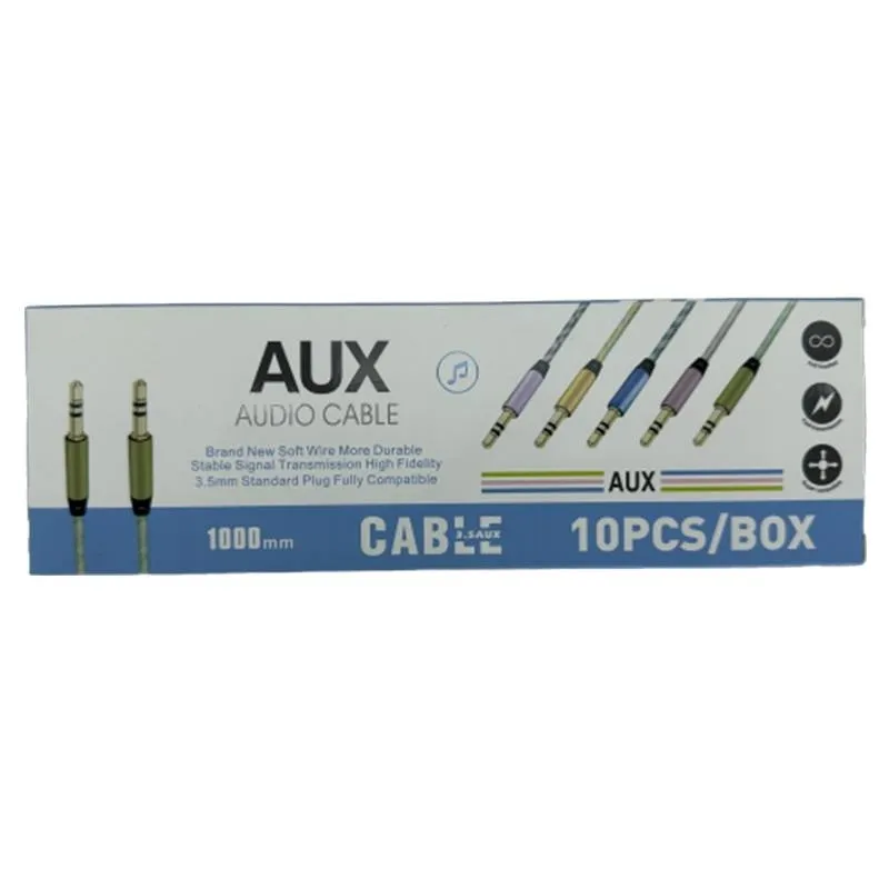 کابل AUX بسته 10 عددی