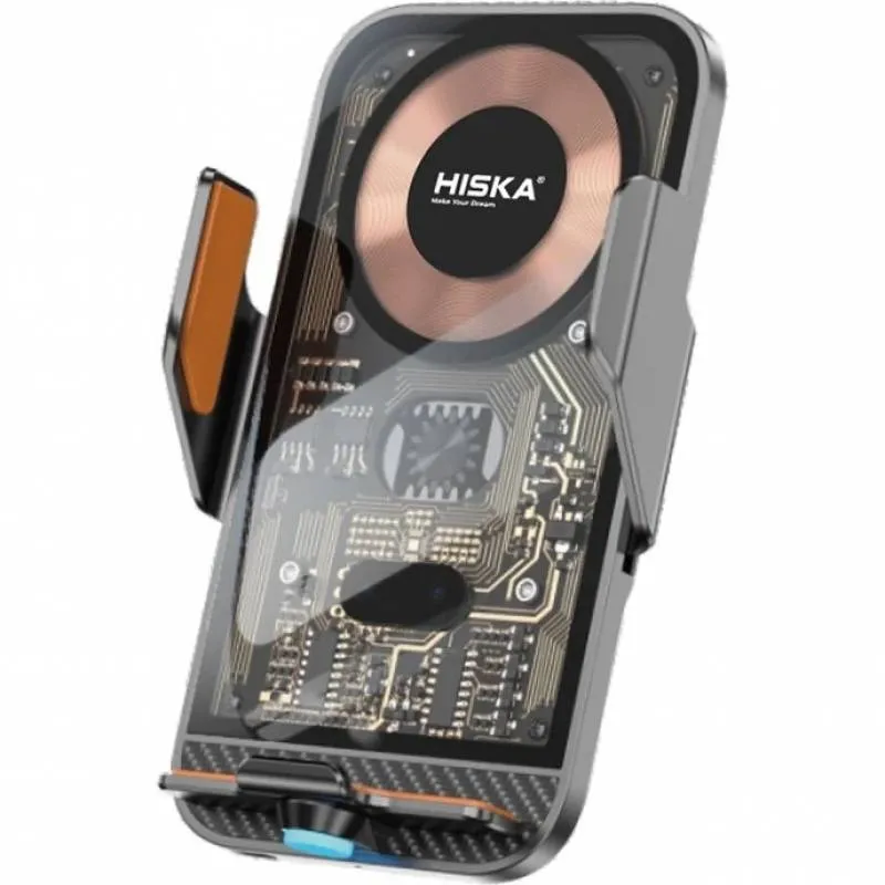 پایه نگهدارنده و شارژر بی سیم گوشی موبایل هیسکا مدل HK-2351W