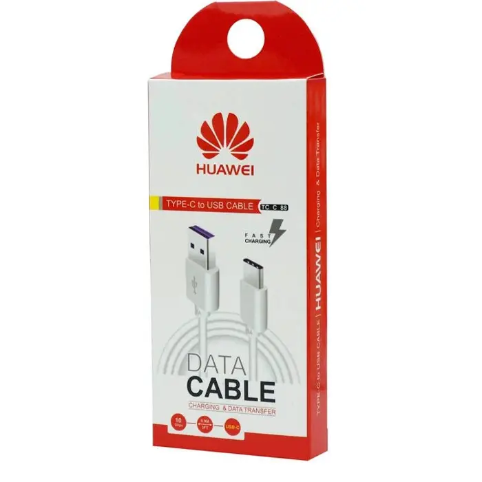 کابل تبدیل USB به Type-C هوآوی مدل V8 طول 1 متر