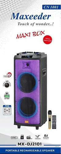 اسپیکر بلوتوثی قابل حمل مکسیدر مدل CN1001 Box DJ