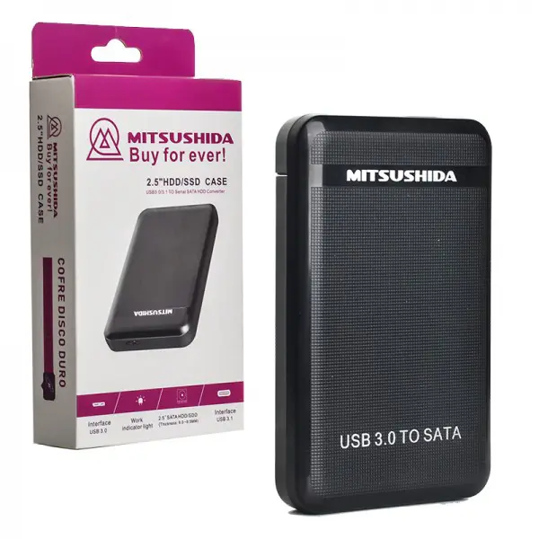 باکس هارد دیسک 2.5 اینچ USB3.0 میتسوشیدا مدل HD2520