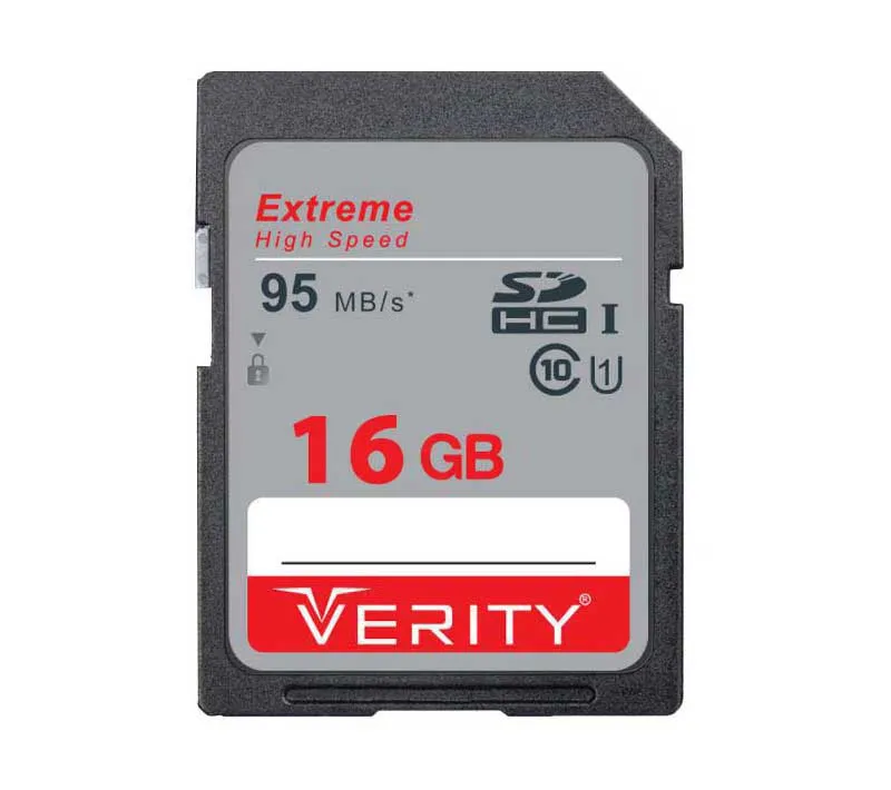 کارت حافظه SDHC وریتی کلاس 10 استاندارد UHS-I U1 سرعت 95MBps ظرفیت 16 گیگابایت