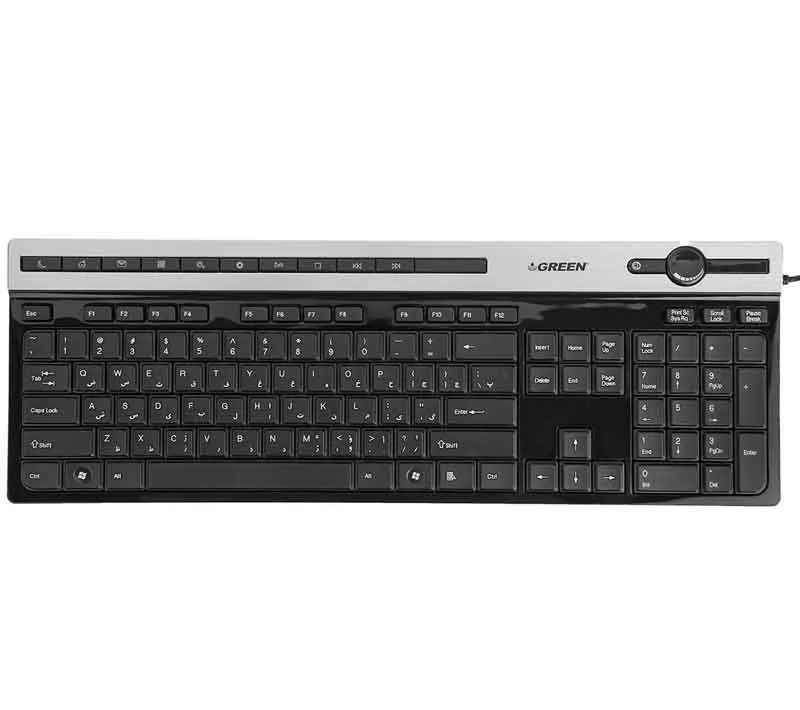 کیبورد گرین مدل GK-503 با حروف فارسی