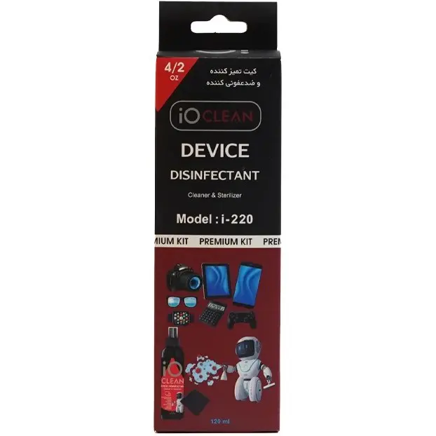 کیت تمیز کننده ال سی دی iO Clean مدل I-220