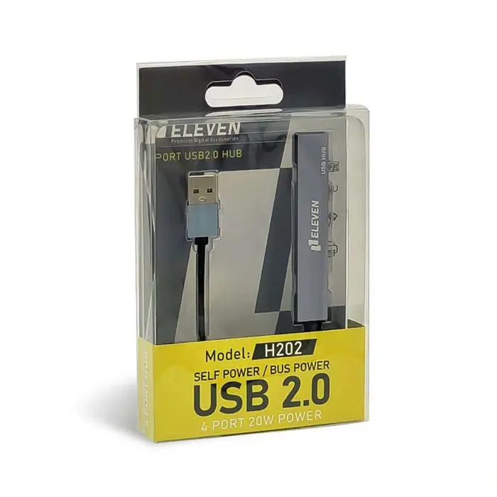 هاب 4 پورت USB2.0 ایلون مدل H202