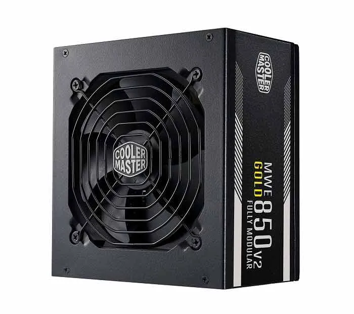 منبع تغذیه کامپیوتر کولر مستر مدل MWE GOLD 850 – V2 FULL MODULAR