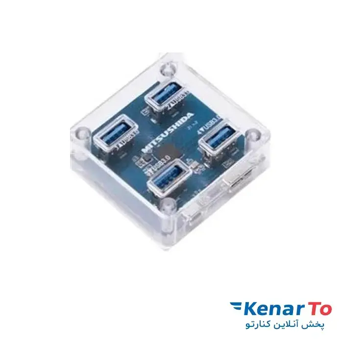 هاب 4 پورت USB3.0 میتسوشیدا مدل KC-382