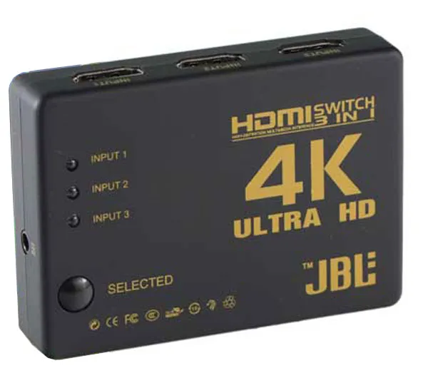 سوییچ HDMI جی بی ال  HS-1 3Port 4K کنترل دار