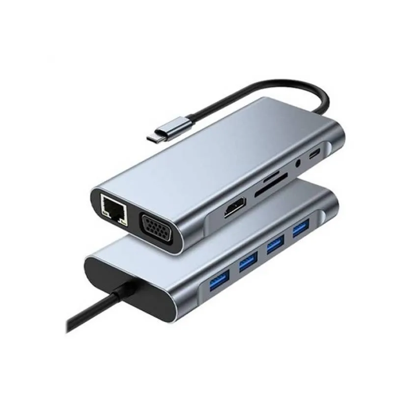 هاب 11 پورت USB-C پی نت مدل T-1101