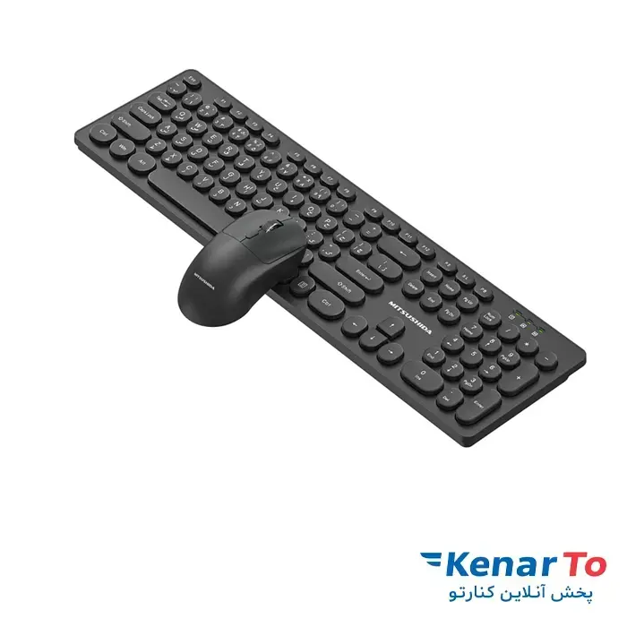 کیبورد و ماوس بی سیم میتسوشیدا مدل KC-AN500