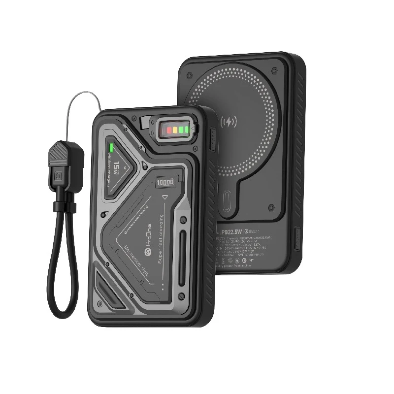شارژر همراه پرووان مدل PPB5122 Magsafe PD 22.5W ظرفیت 10000 میلی‌آمپر ساعت