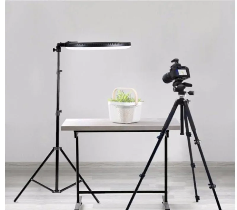 رینگ لایت پایه دار “Dimmable Portable 12