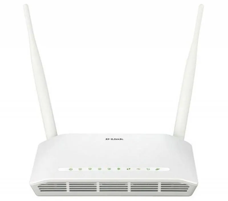 مودم روتر ADSL2 Plus بی‌سیم N300 دی-لینک مدل DSL-2750U دست دوم