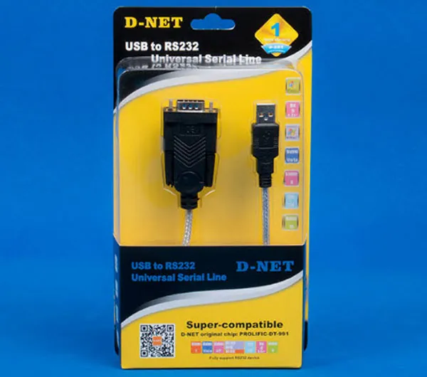 تبدیل USB به RS-232 دی نت مدل DT-014
