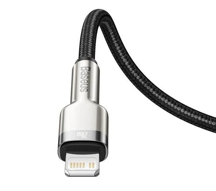 کابل تبدیل Type-C به لایتنینگ باسئوس مدل CATLJK-A01 طول 1 متر