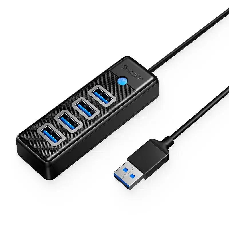 هاب 4 پورت USB3 اوریکو مدل  PW4U-U3-015-BK-EP USB3