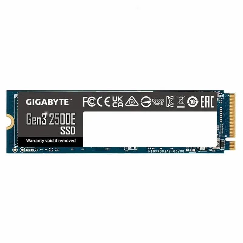 اس اس دی اینترنال گیگابایت مدل Gen3 2500E M.2 2280 NVMe ظرفیت 1 ترابایت