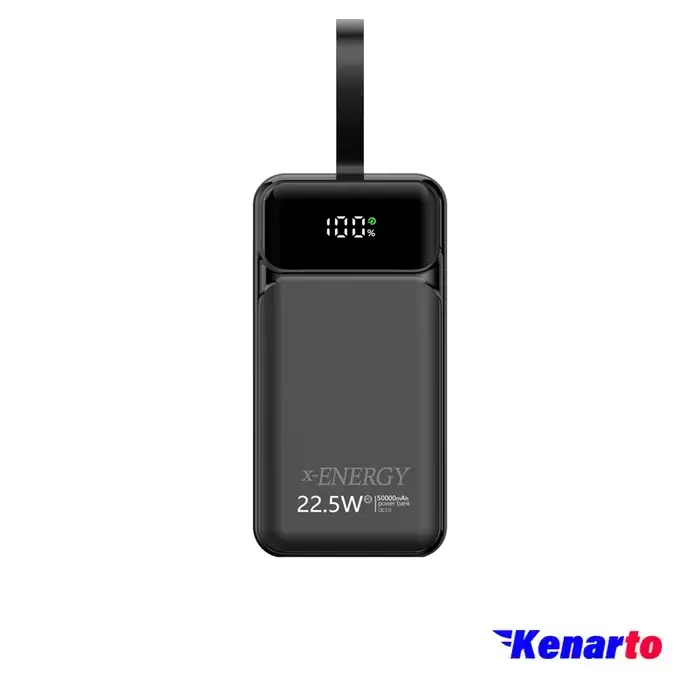 شارژر همراه ایکس انرژی مدل X-854 PD Q3 22.5W ظرفیت 50000 میلی‌آمپر ساعت