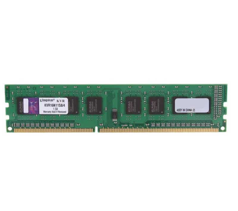 رم دسکتاپ DDR3 تک کاناله 1600 مگاهرتز CL11 کینگستون ظرفیت 4 گیگابایت رم دسکتاپ DDR3 تک کاناله 1600 مگاهرتز CL11 کینگستون ظرفیت 4 گیگابایت