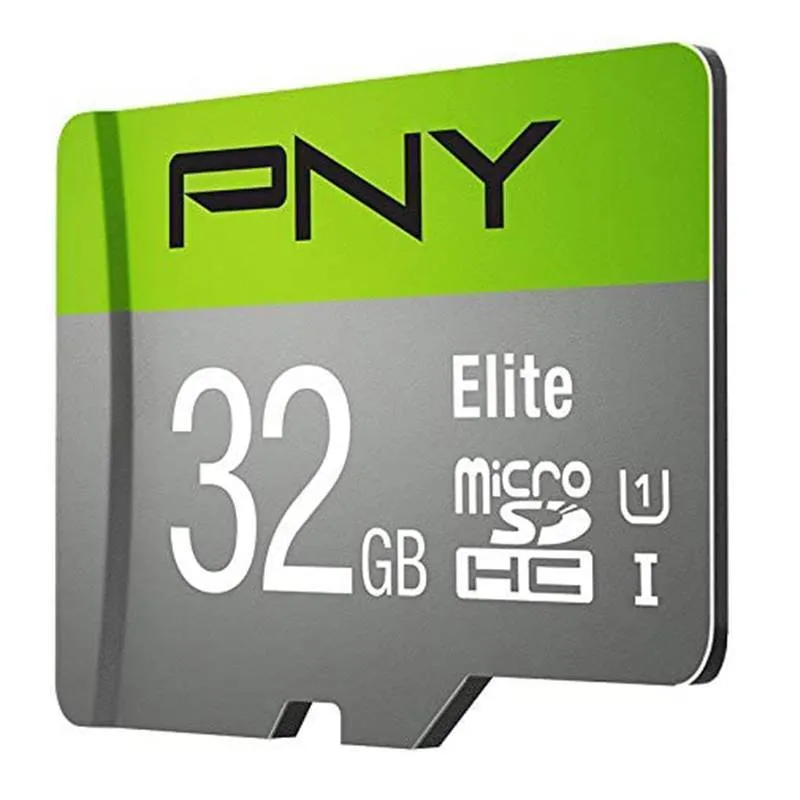 کارت حافظه microSDhC پی ان وای مدل Elite کلاس 10 استاندارد UHS-I U1 سرعت 85MBps ظرفیت 32 گیگابایت به همراه خشاب