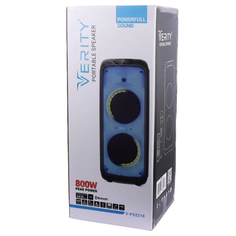 اسپیکر بلوتوثی قابل حمل وریتی مدل V-PS2210
