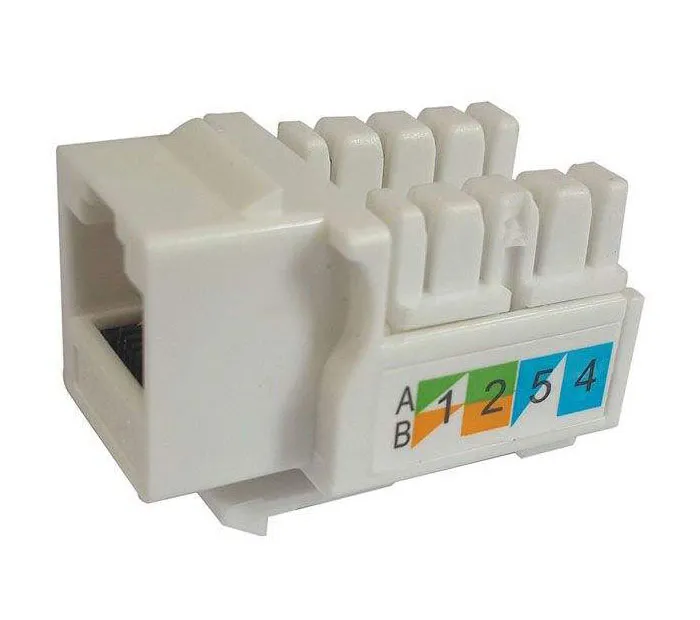 کیستون باکس دی نت مدل Cat6 تک پورت