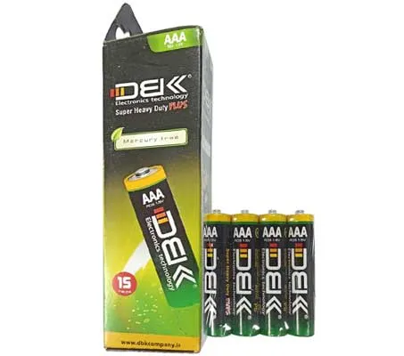 باتری نیم قلمی دی بی کا مدل Super Heavy Duty Plus بسته 60 عددی
