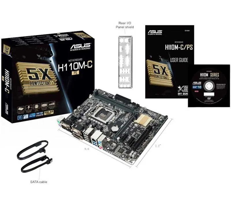 مادربرد ایسوس مدل H110M-C/PS