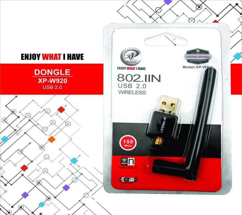 کارت شبکه USB بیسیم ایکس پی پروداکت مدل XP-W920
