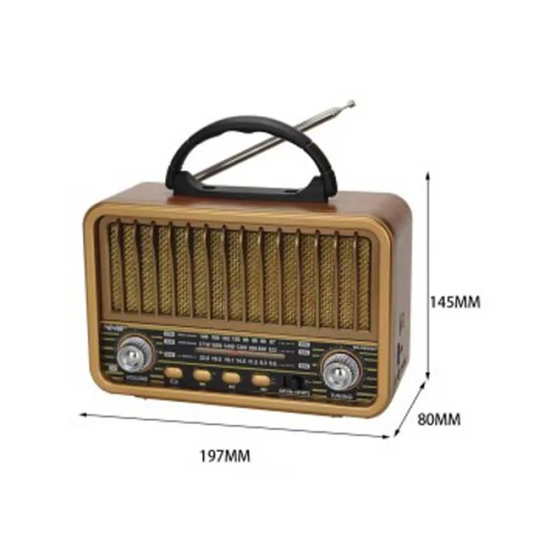 رادیو اسپیکر آنتیک NNS مدل NS-8899BT