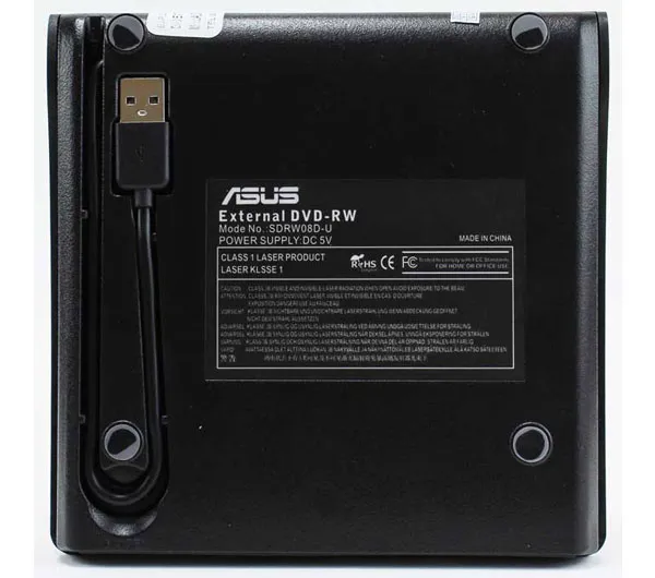 درایو DVD اکسترنال ایسوس مدل SDRW08D-U