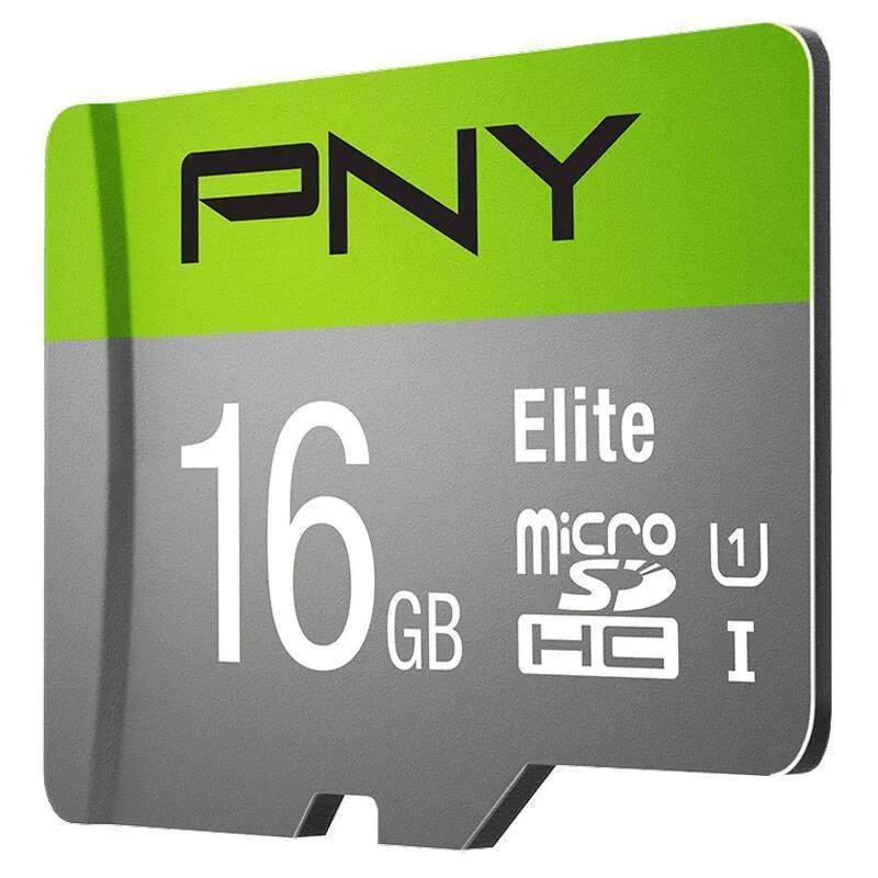 کارت حافظه microSDhC پی ان وای مدل Elite کلاس 10 استاندارد UHS-I U1 سرعت 85MBps ظرفیت 16 گیگابایت به همراه خشاب