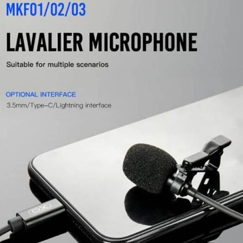 میکروفون یقه ای ایکس او مدل MKF-02
