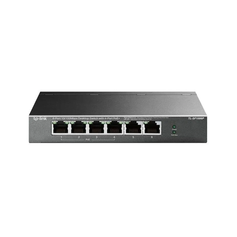 سوئیچ 5 پورت تی پی لینک مدل TL-SF1006P