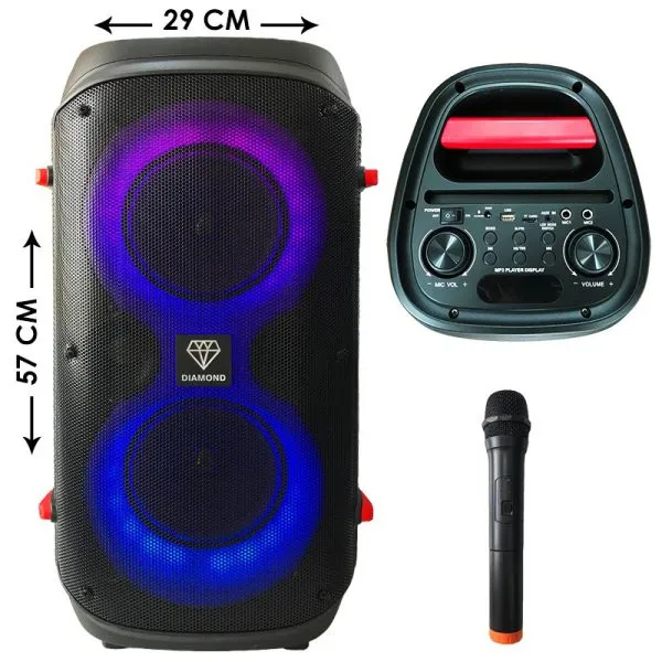 اسپیکر بلوتوثی قابل حمل دیاموند مدل DM-BX652
