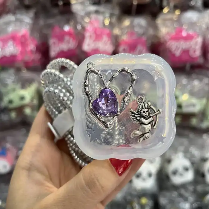 پک محافظ شارژر شفاف 20W طرح فرشته