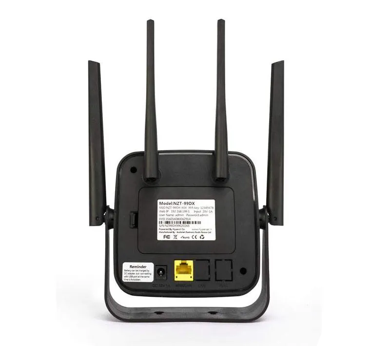 مودم روتر 4G LTE قابل حمل بی سیم N300 نزتک مدل NZT-99DX