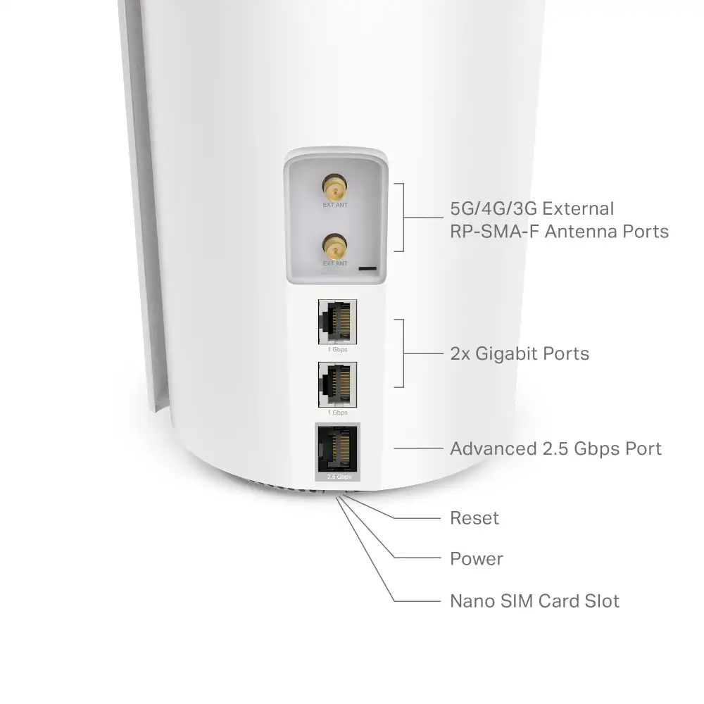 روتر بی سیم AX3000 تی پی-لینک مدل Deco X50 5G (1-Pack )