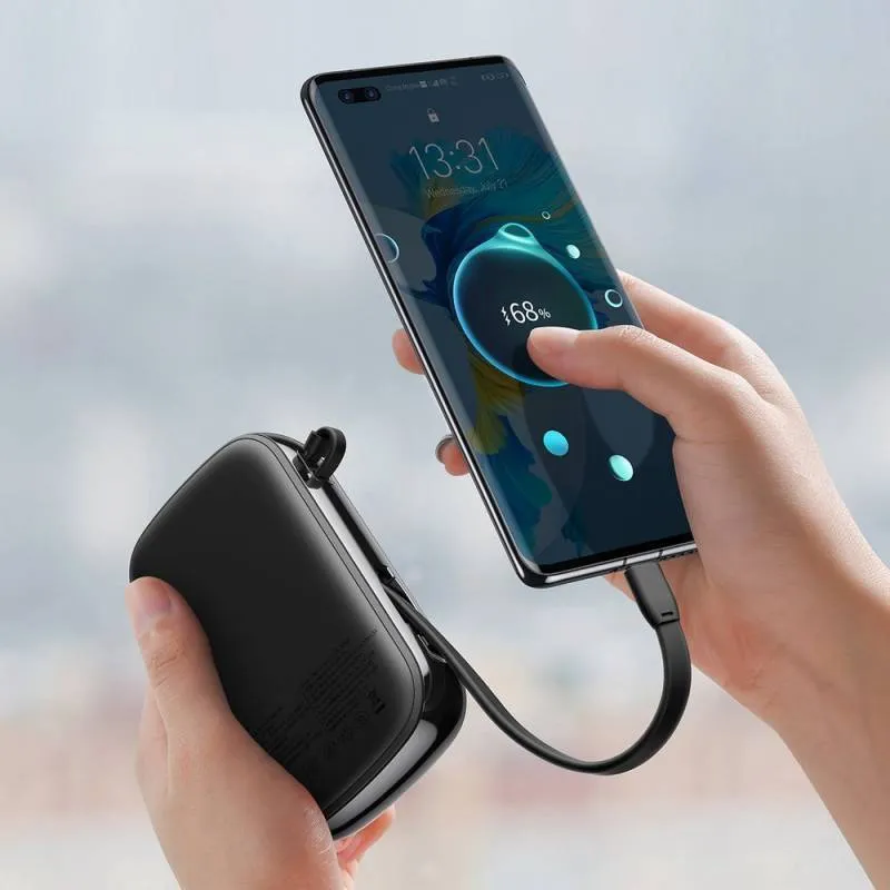 شارژر همراه باسئوس مدل PPQD-L01 ظرفیت 20000 میلی آمپر ساعت