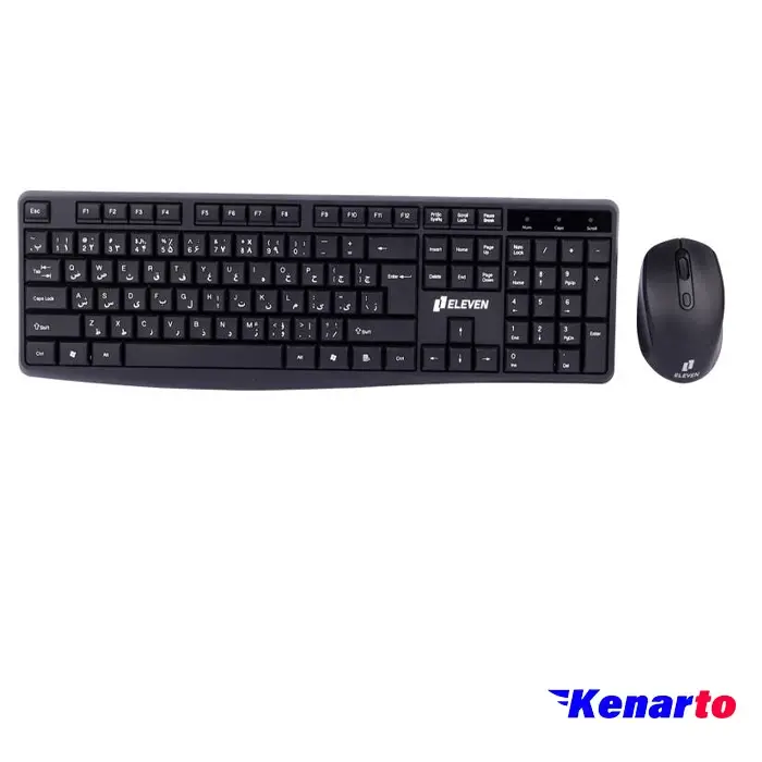 کیبورد و ماوس بی سیم ایلون مدل EL-WK800