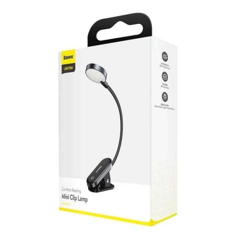 چراغ مطالعه گیره دار باسئوس مدل DGRAD-0G MINI