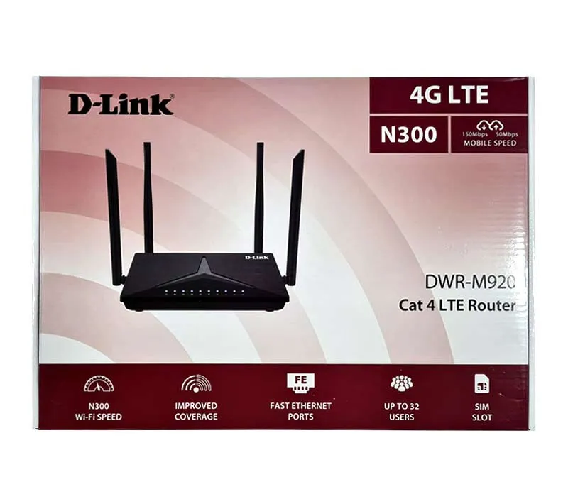 مودم روتر بی سیم LTE دی-لینک مدل DWR-M920