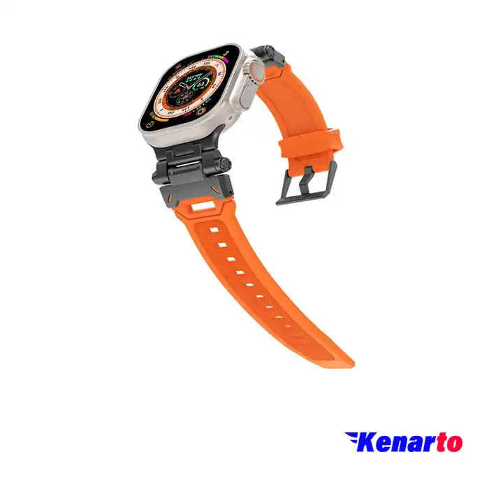 بند ساعت هوشمند مدل Explorer Strap مناسب برای اپل واچ 42/44/45/49 میلی متری